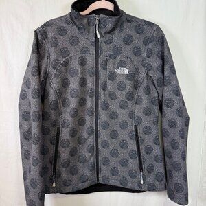 The North Face TNF Apex Bionic Micro Polka Dot Softshell Jacket Womens Size M
